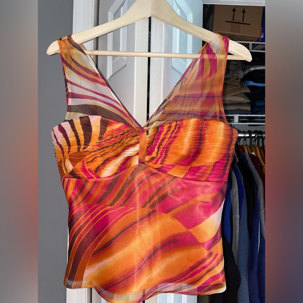 VeraMont 100% Silk Vintage top!